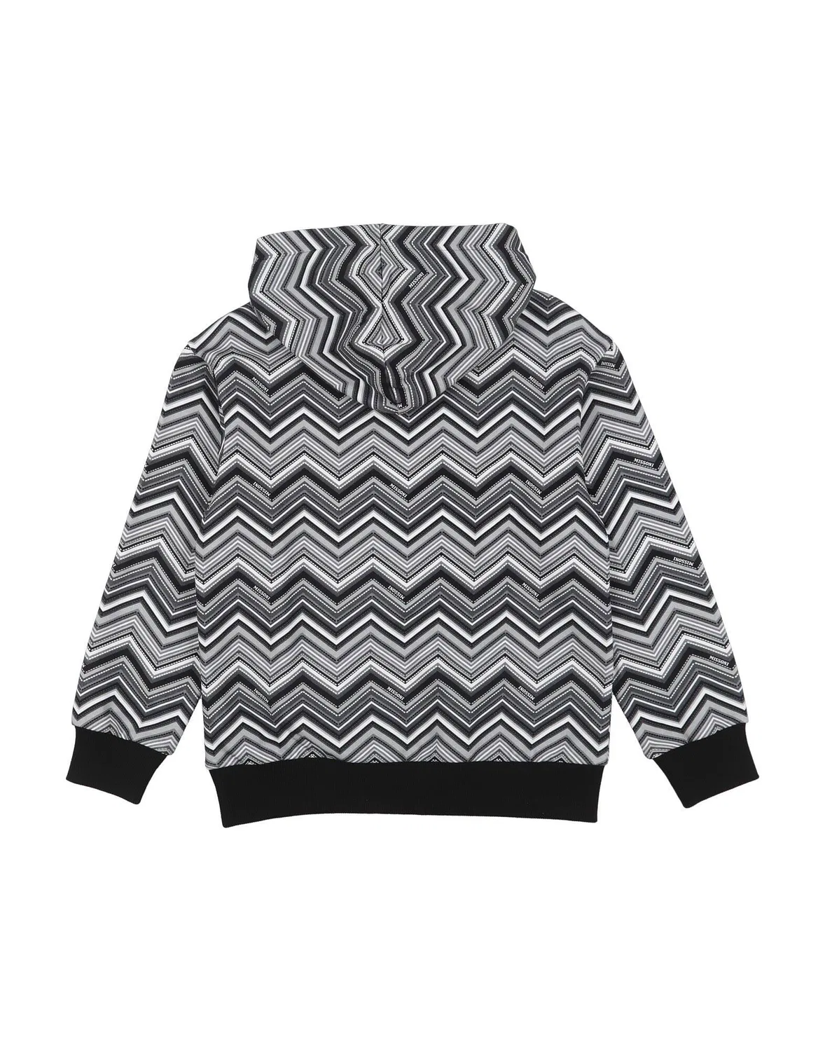 Детское худи с длинным рукавом Missoni, серый — фото 2