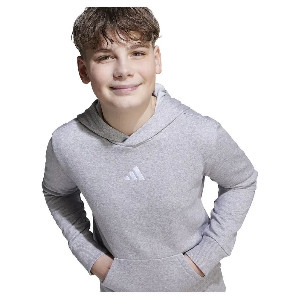 Худи Essentials Adidas, серый — фото 4