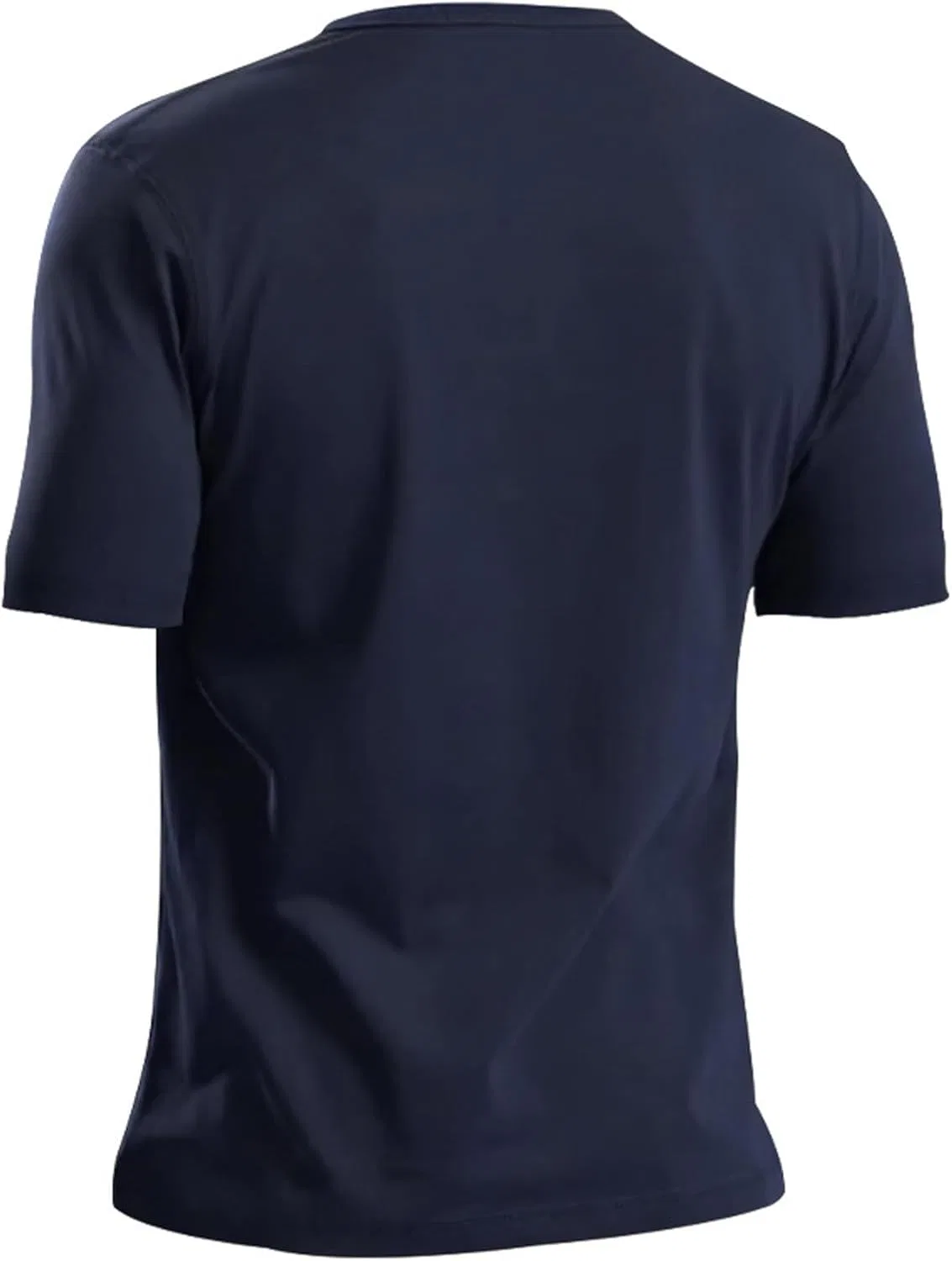 Мужская футболка с V-образным вырезом и карманом Slim Fit, Navy — фото 2