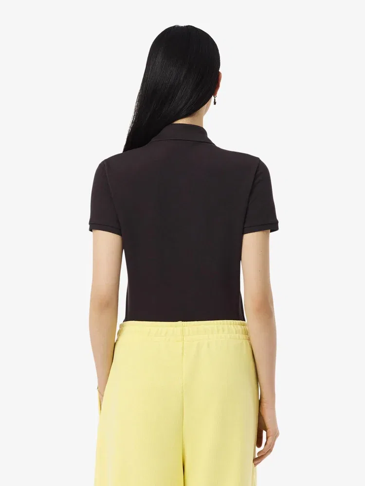 Футболка поло LACOSTE Antique Gold Slim Fit — фото 3