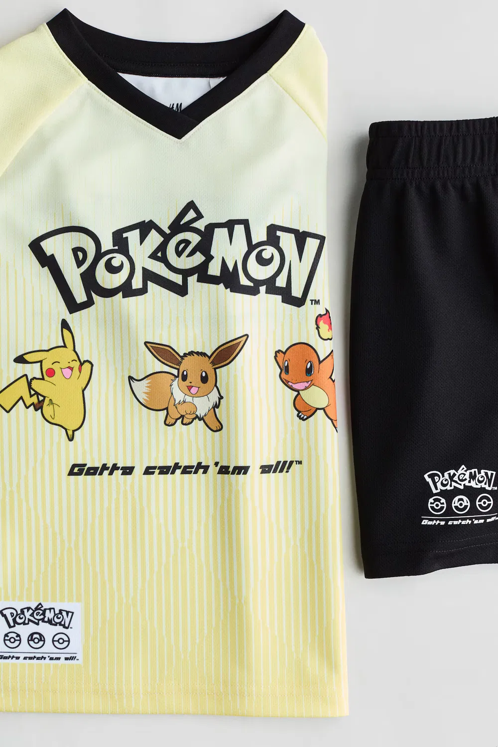 Футбольный набор из 2 предметов H&M, Hellgelb/Pokémon — фото 3