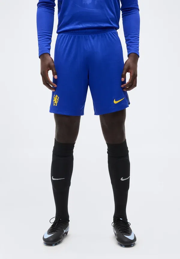 Шорты футбольные Dri-fit Chelsea Fc Stadium Short Home Club Wear Nike Performance, Bright Blue, Midwest Gold-Coloured, ярко-синий