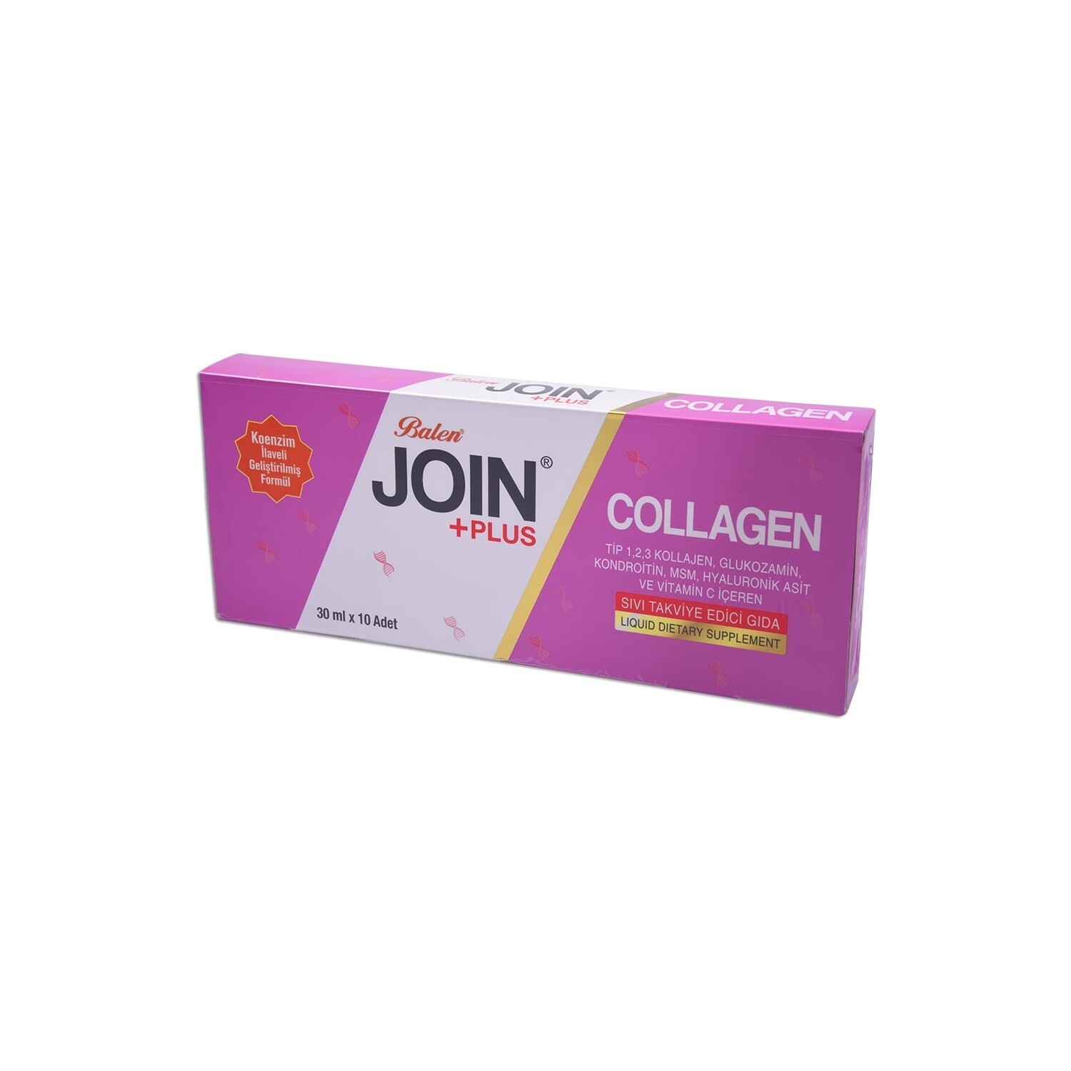 

Активная добавка Balen Join и Plus Collagen, 10 капсул, 30 мл.