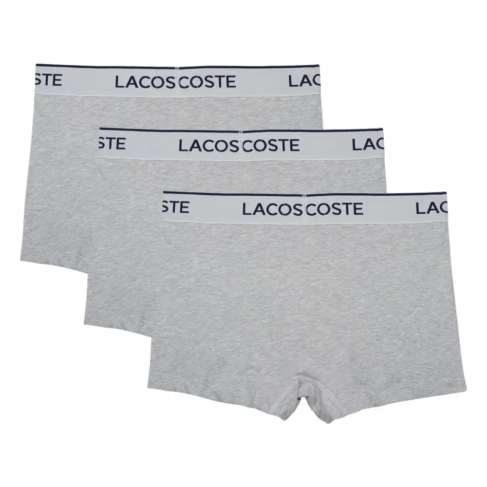 Боксеры 3 шт Lacoste, серый — фото 2