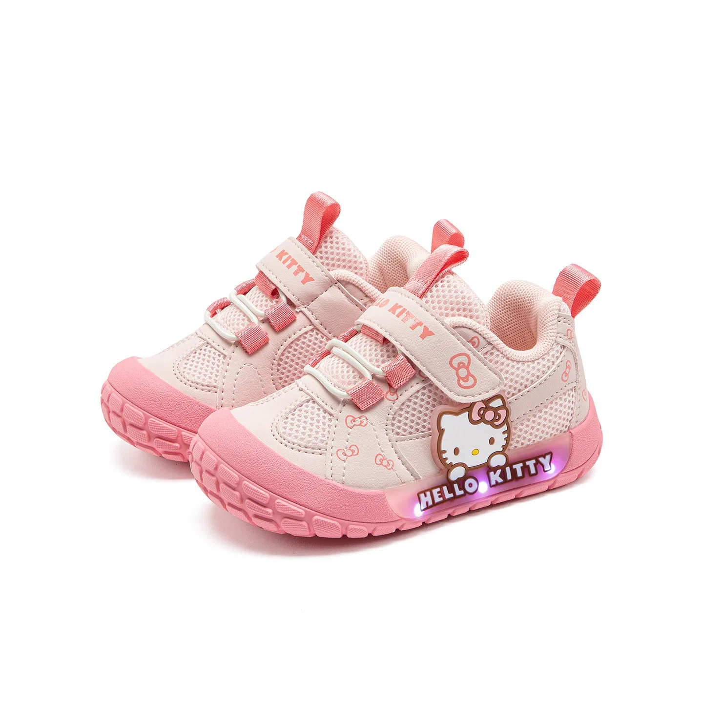 Детские повседневные кроссовки с принтом Hello Kitty Pre School Sanrio, Pink Hello Kitty — фото 4