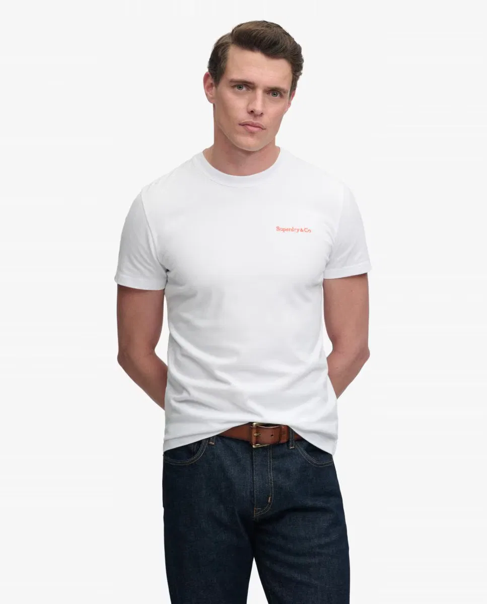 Мужская футболка, Essential Company Logo, Superdry, белый