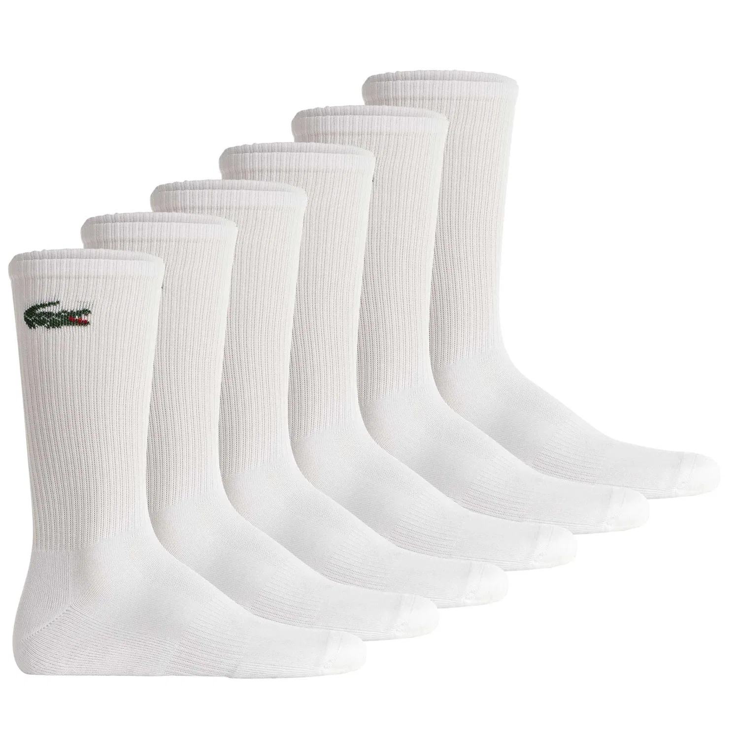 Носки теннисные Lacoste 6 пар, White