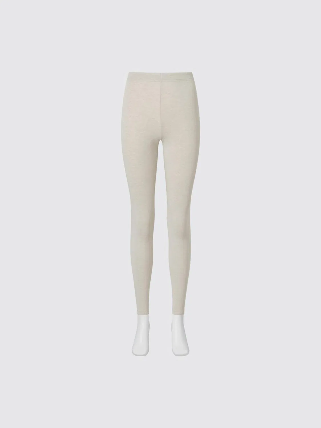 Леггинсы утепленные HEATTECH ULTRA WARM Uniqlo, темно-бежевый
