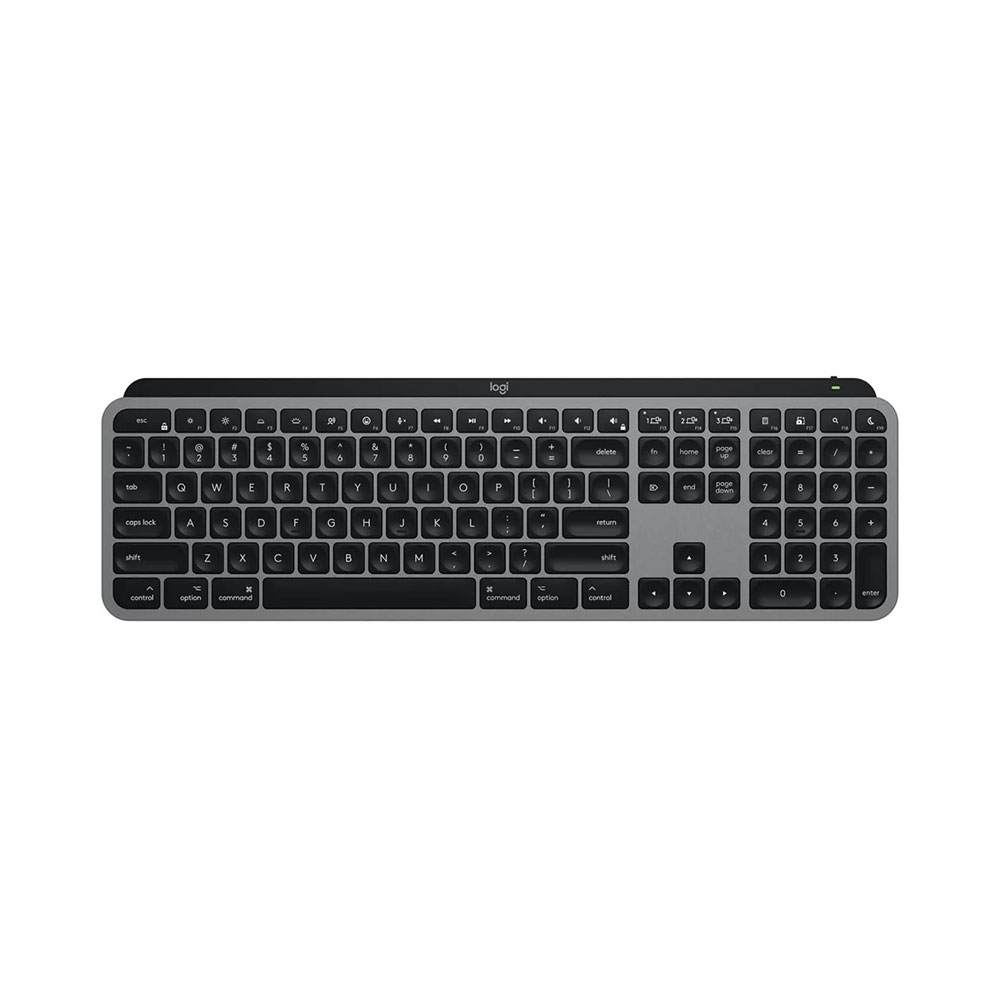 

Клавиатура беспроводная Logitech MX Keys для MAC, темно-серый, английская раскладка
