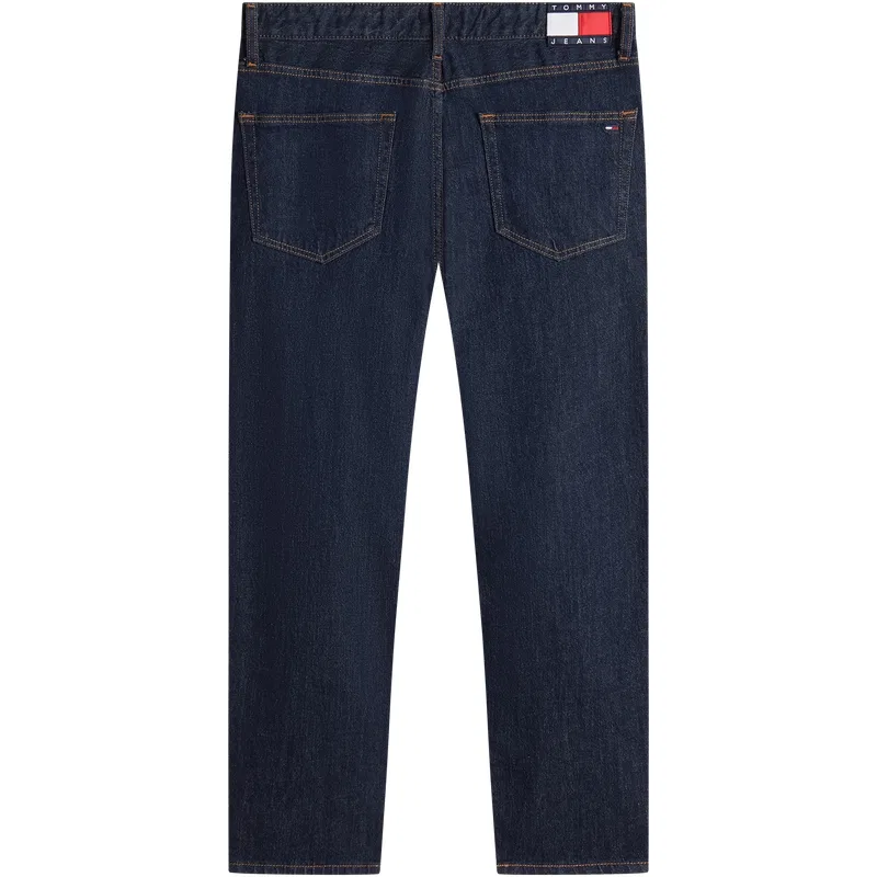 Мужские джинсы зауженные Tommy Hilfiger, Dark Denim Blue 1BK — фото 4