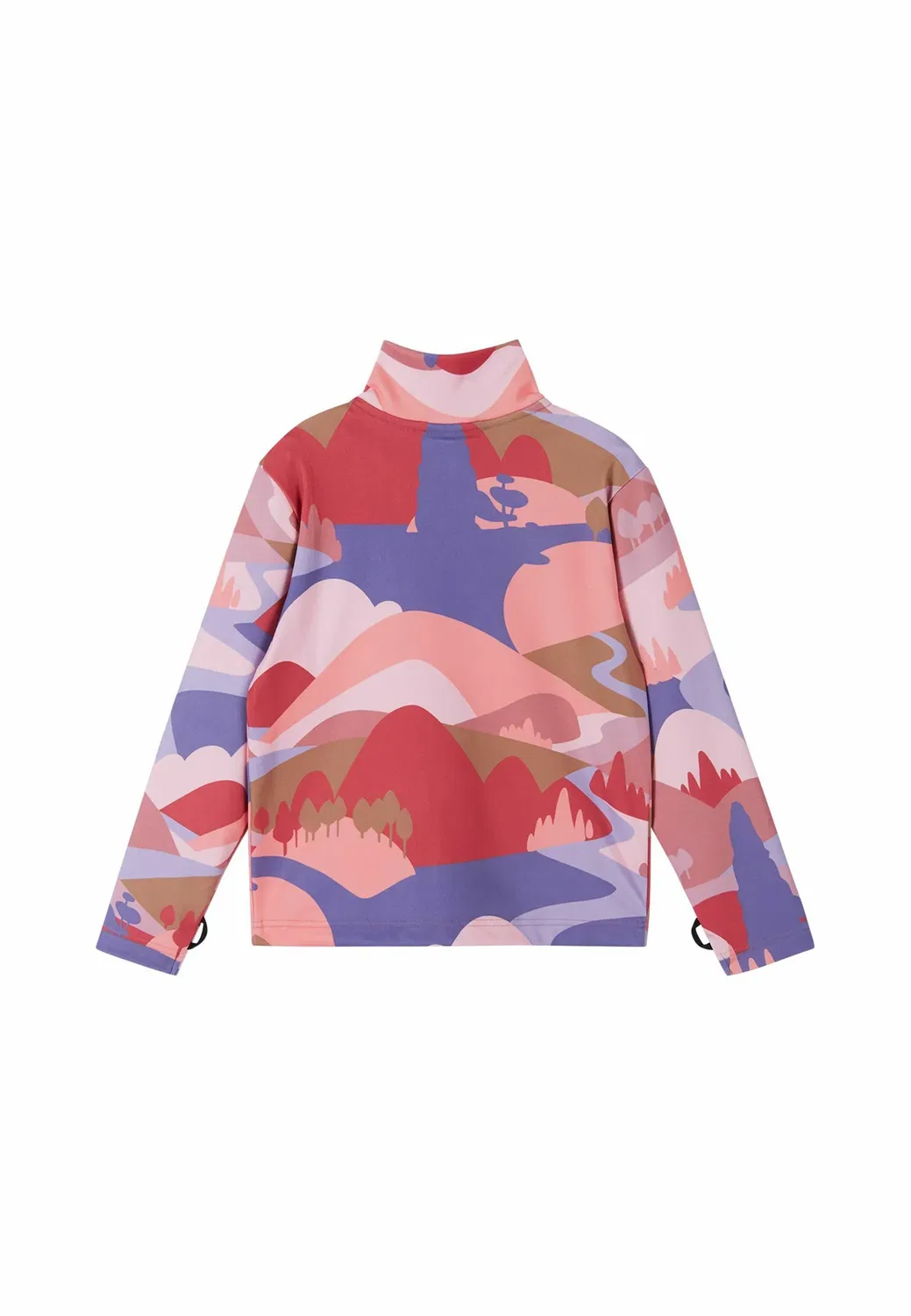 Флисовая куртка - флисовая куртка Reima, Rose Blush Print — фото 3