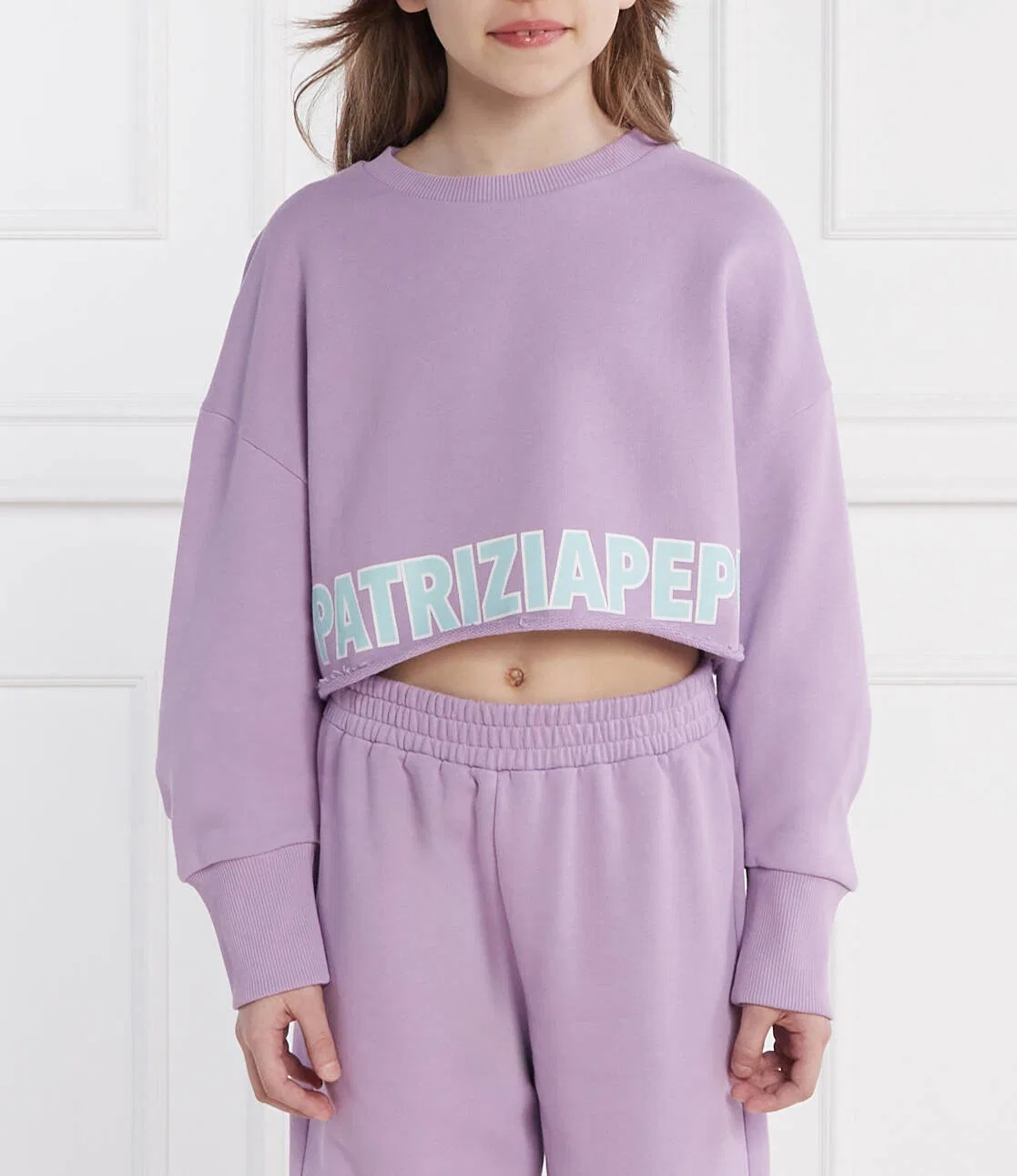 Свитшот укороченный Patrizia Pepe, Lavanda
