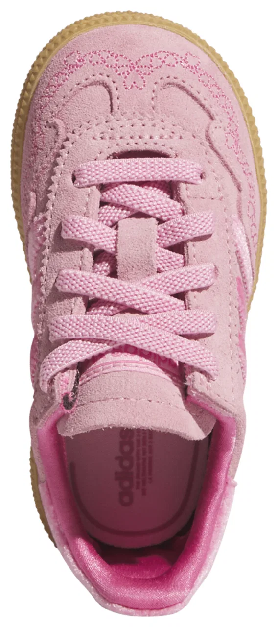 Кроссовки для девочек Handball Spezial Adidas, розовый — фото 3