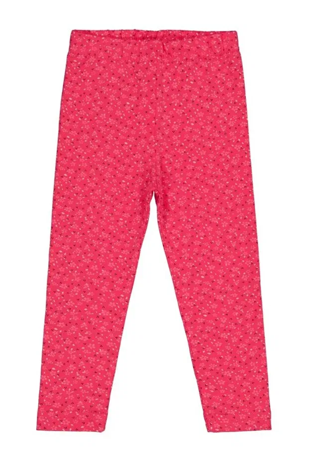 Детские леггинсы для девочек с принтом Crispy flower printed Civil Girls, Fuchsia