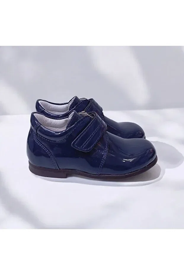 Детские туфли для мальчиков ортопедические Pediashoes, Navy Blue — фото 4