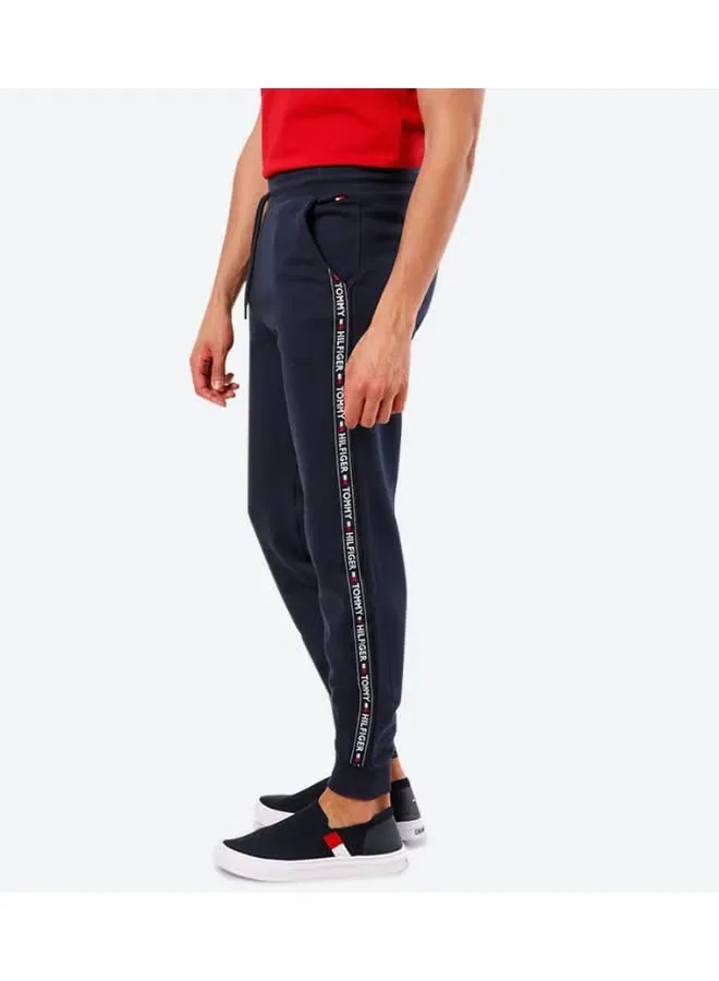 Брюки спортивные с эластичным поясом Tommy Hilfiger, темно-синий — фото 4