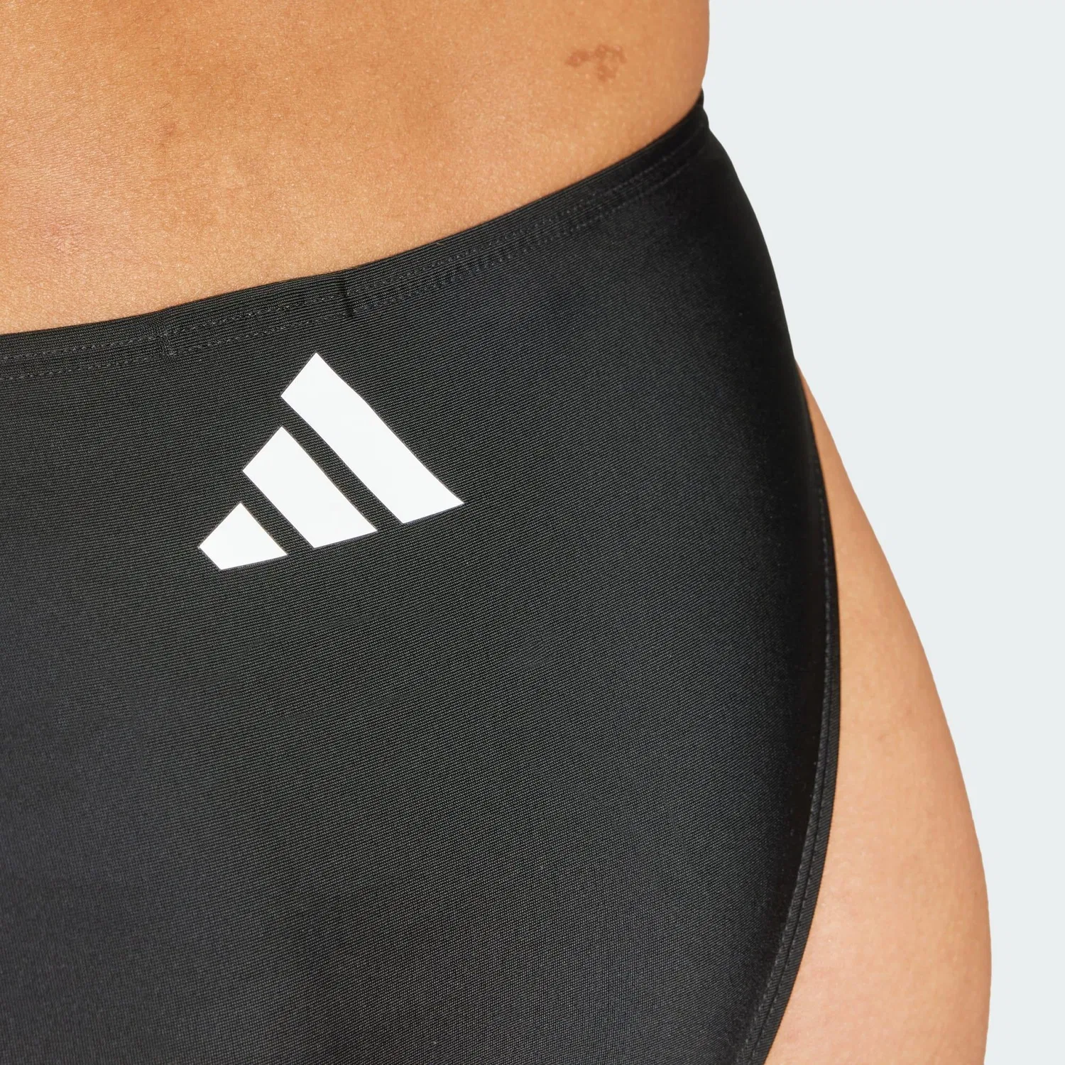 Женский спортивный бикини 3-Streifen V-Back Adidas, Schwarz Weiss — фото 4