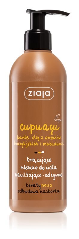 

Бронзирующее увлажняющее и питательное молочко для тела Ziaja Cupuacu