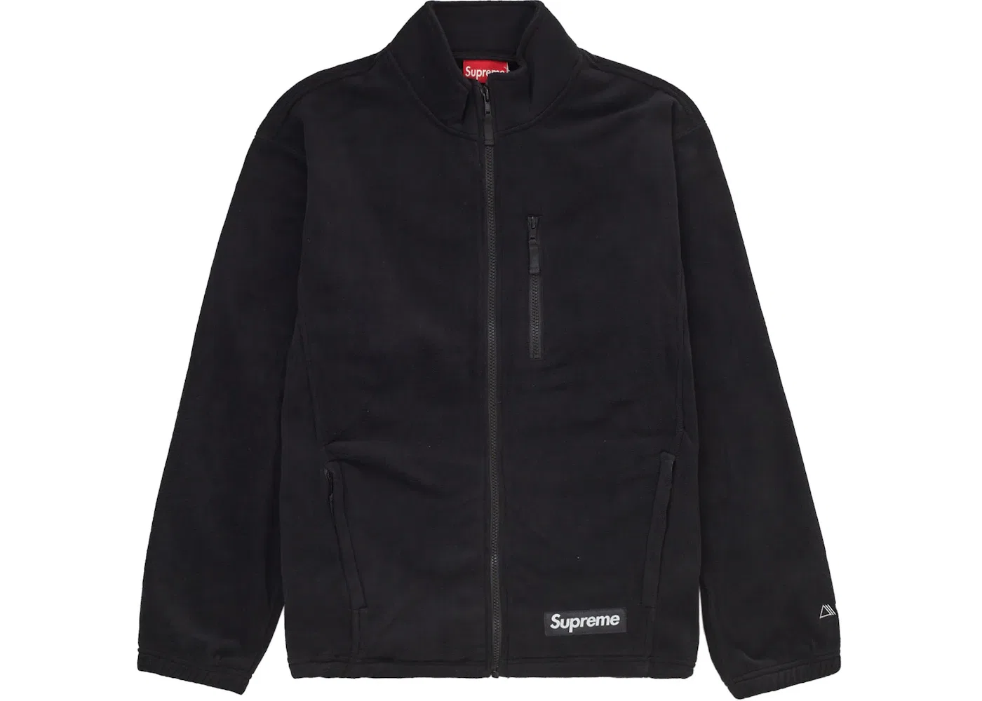 Мужская куртка с флисом Supreme Polartec Zip Jacket, Black