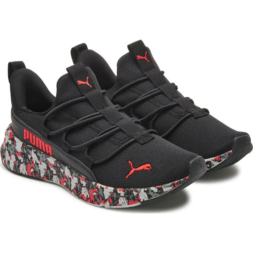 Детские кроссовки one4all 2.0 Puma, Black/Red
