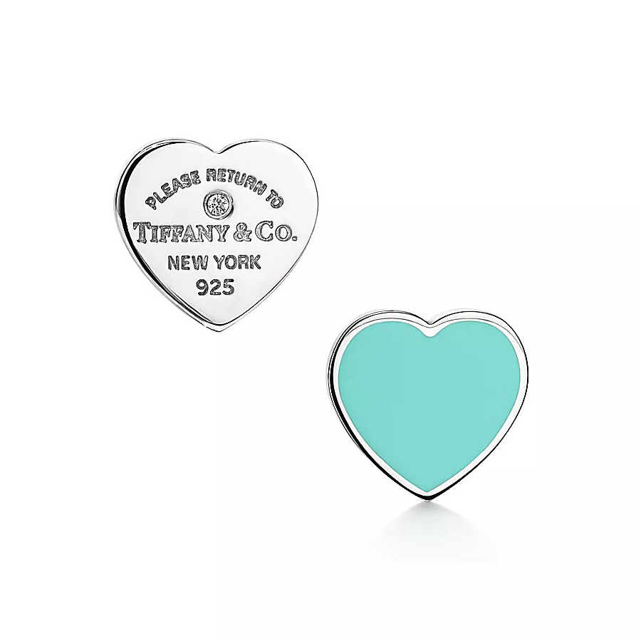 

Серьги Tiffany & Co. Return to Tiffany, серебро/бриллиант