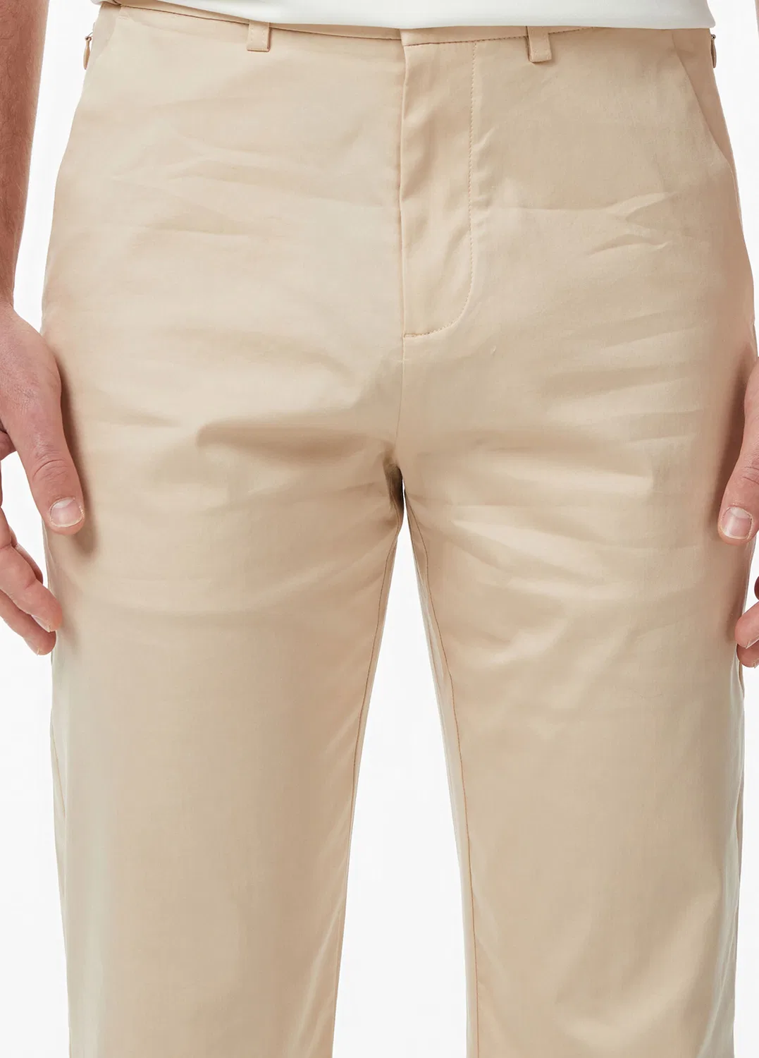 Чинос Lacoste Regular Fit, Bej-X6F — фото 4