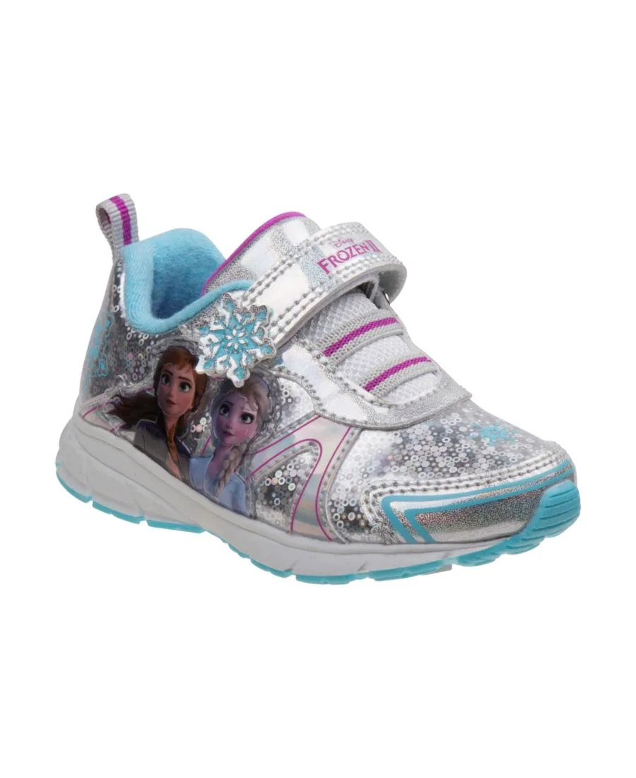 Кроссовки Frozen II с липучкой Disney, с подсветкой