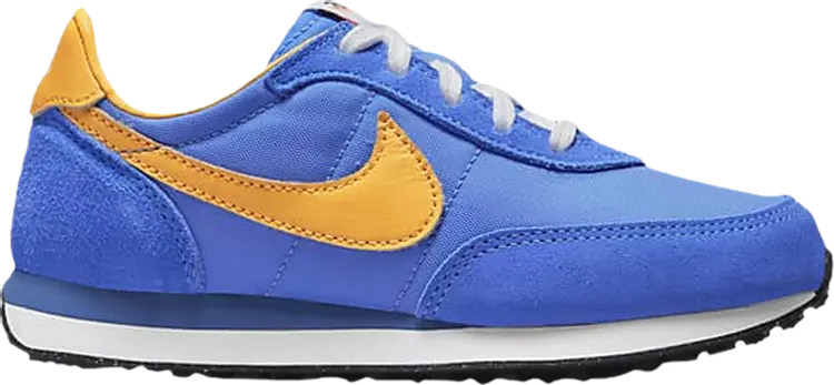 

Кроссовки Nike Waffle Trainer 2 PS 'Medium Blue University Gold', синий