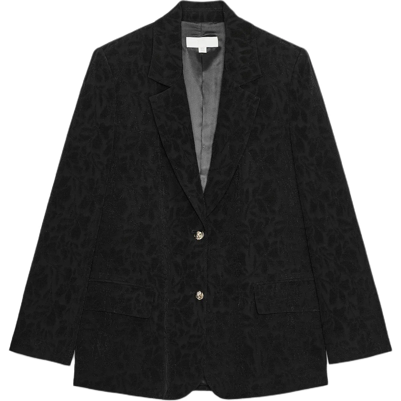 Женский деловой костюм с лацканами Business Suits, ZARA, Black
