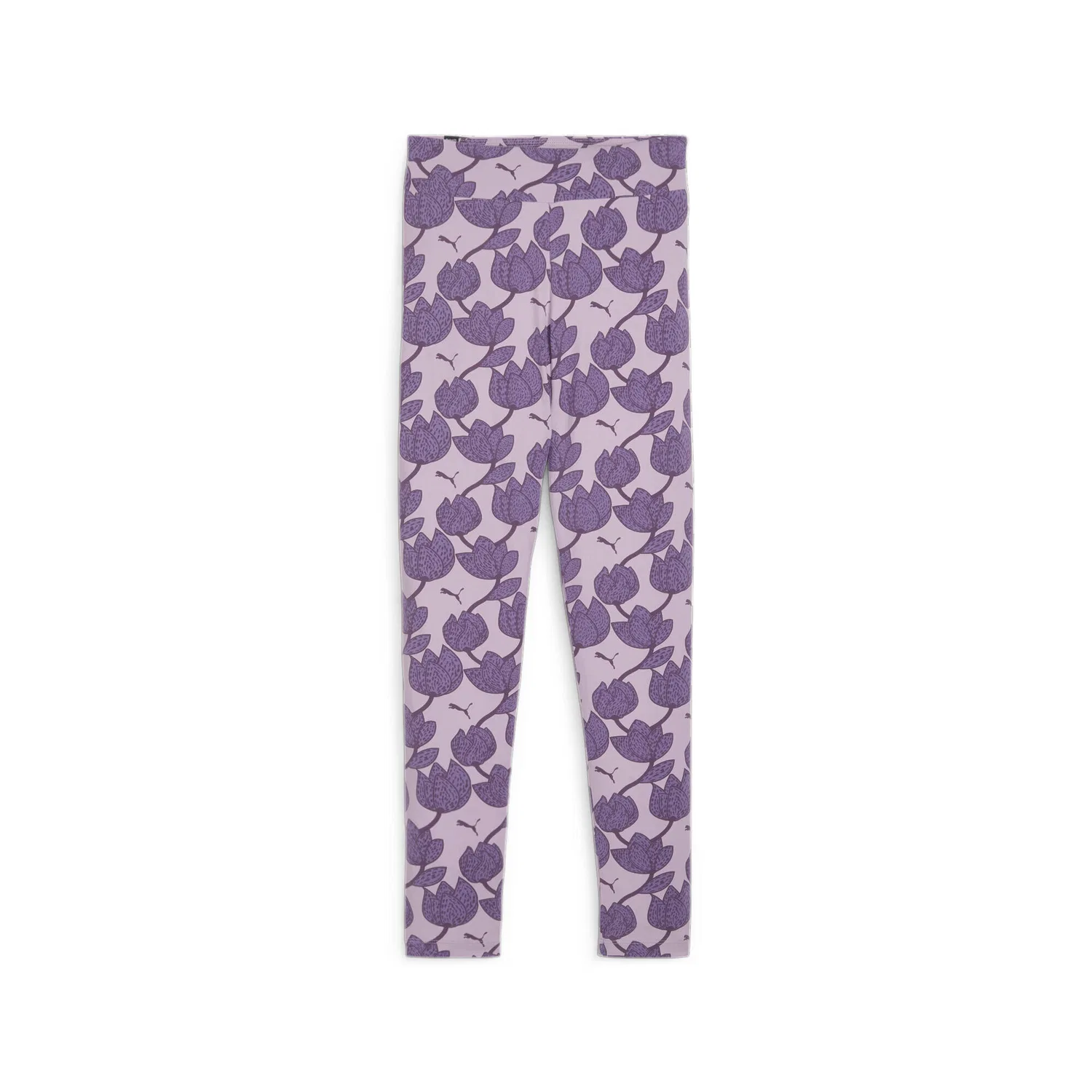 Детские леггинсы с цветочным принтом ESS+ BLOSSOM Puma, Grape Mist Purple