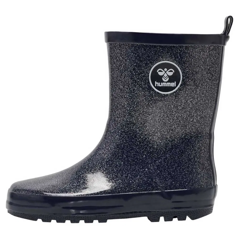 Сапоги резиновые Glitter Hummel, черный — фото 3