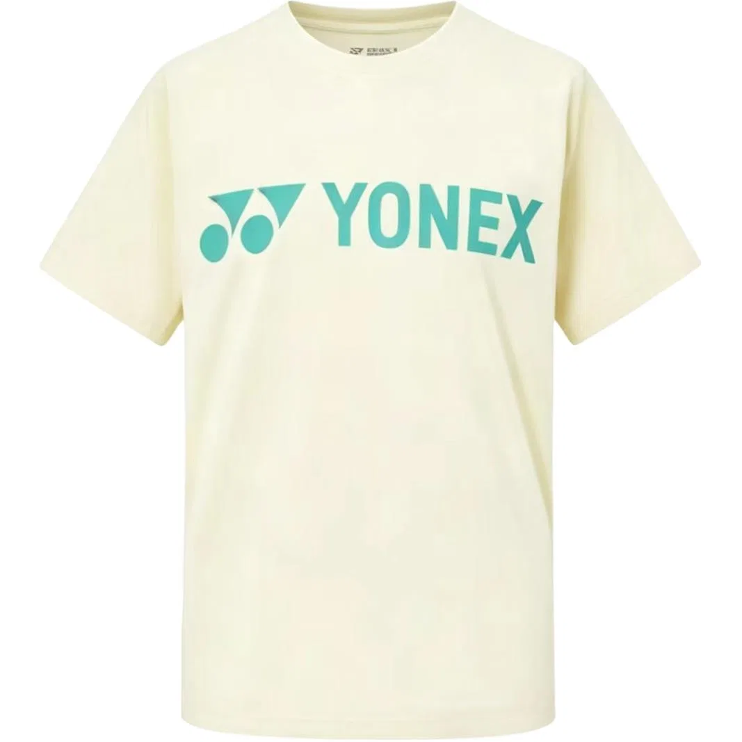 Детская футболка хлопковая с коротким рукавом Champagne YONEX