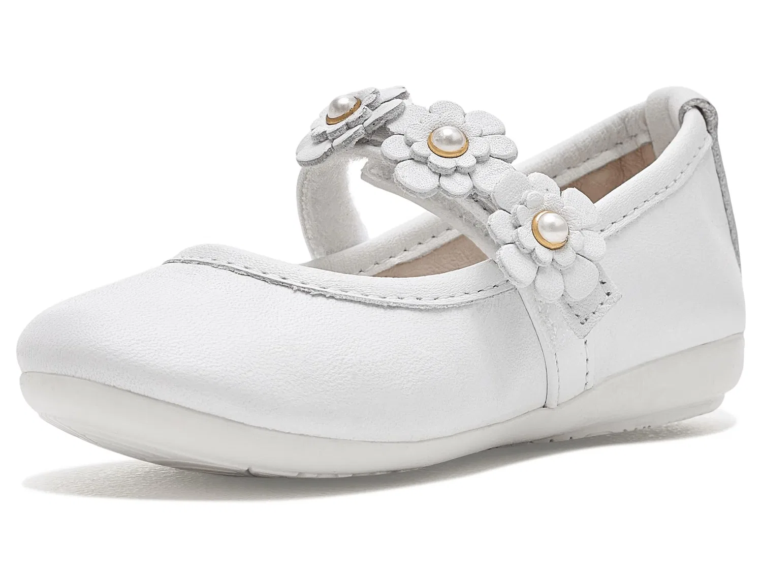 Балетки Betty (для малышей и маленьких детей) Marjen, White