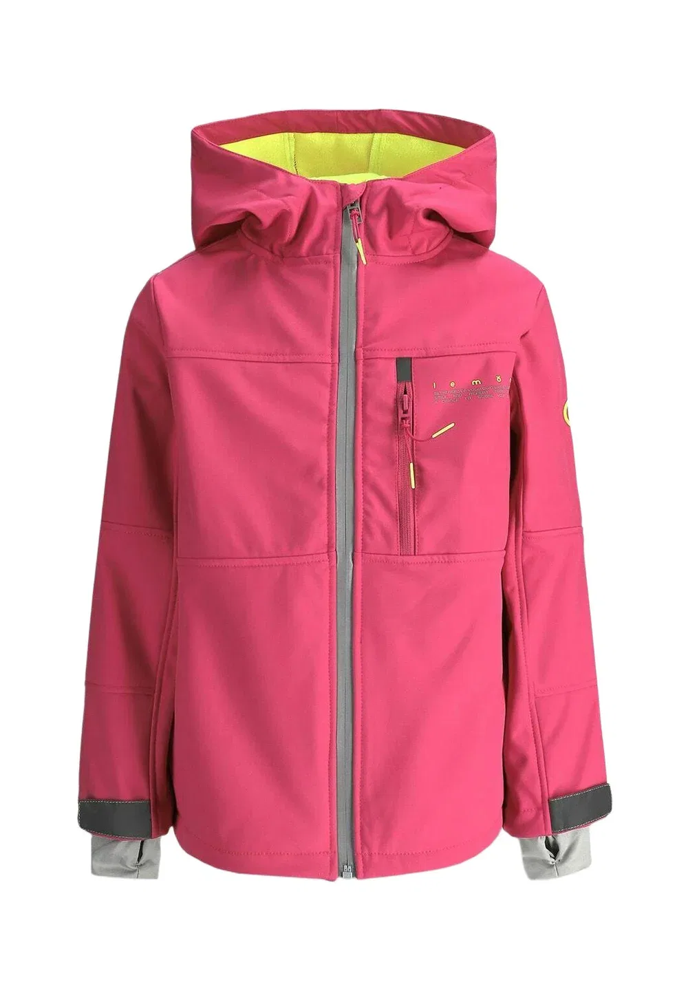 Куртка из мягкой ткани Lemon Explore, Fuksja
