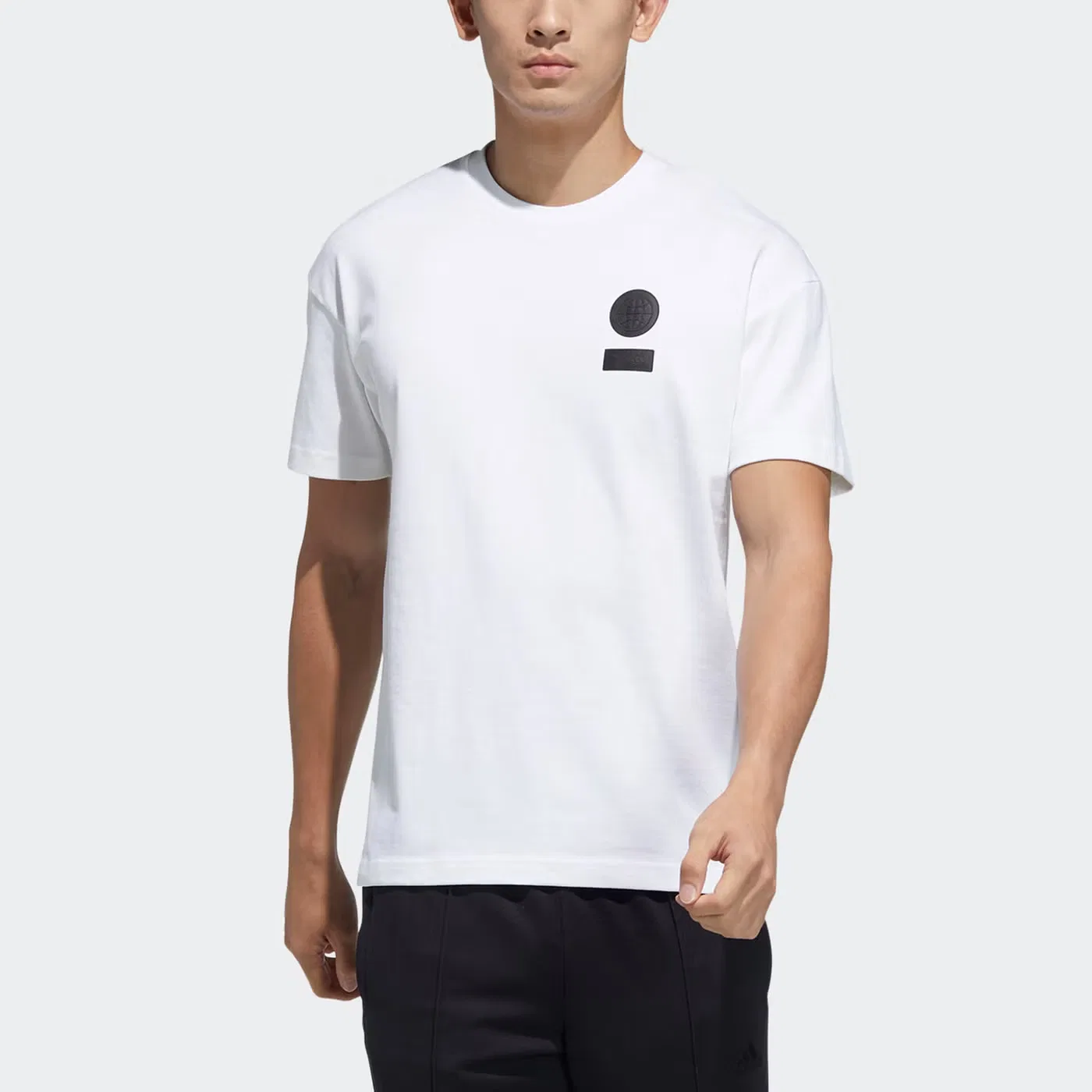 Футболка с принтом Ub Gfx T Slog Adidas, белый — фото 2