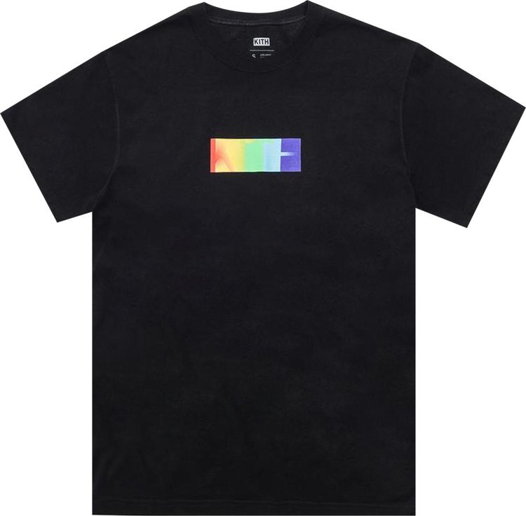

Футболка Kith Pride T-Shirt Black 'Black', черный