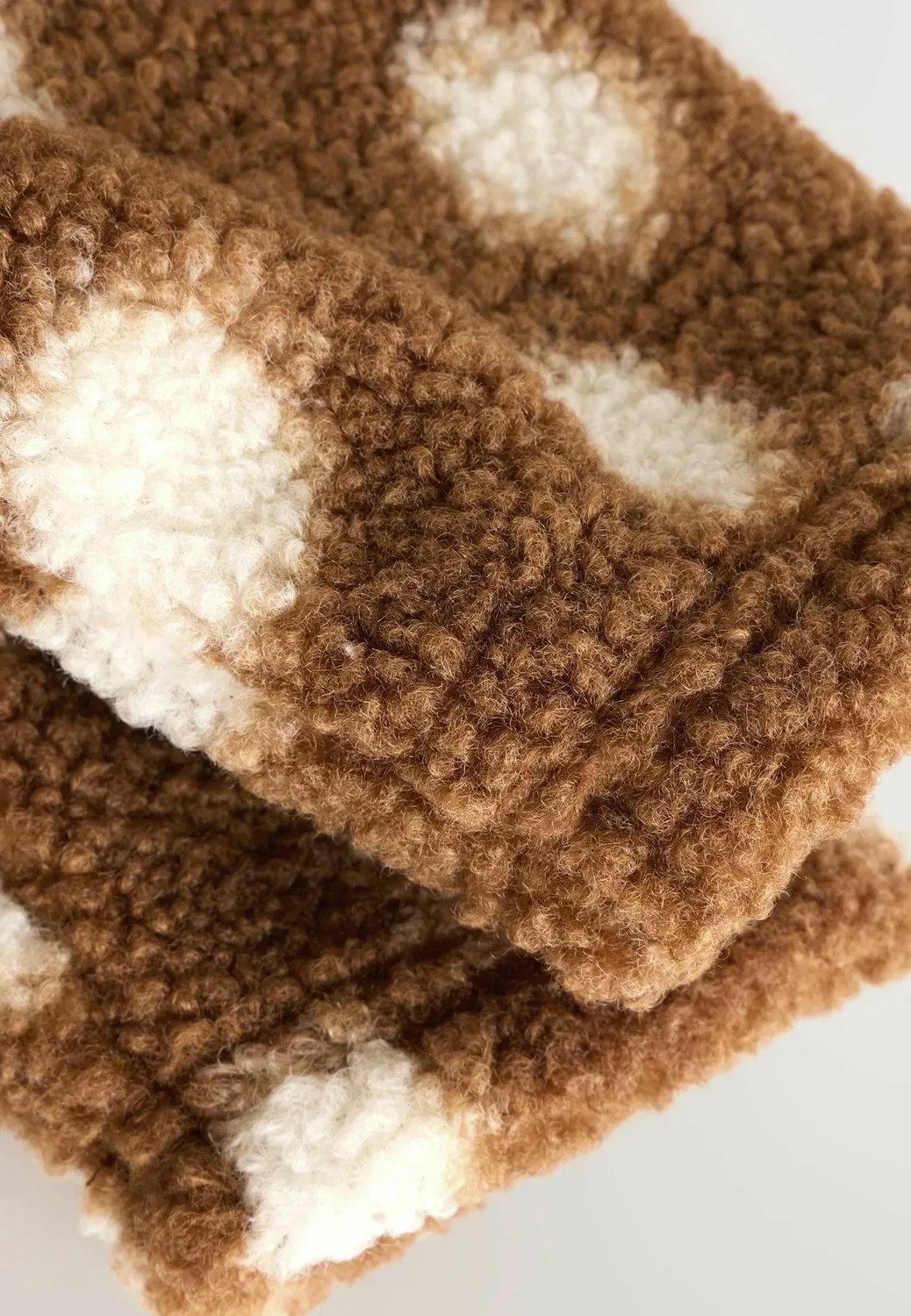 Куртка-Пиджак из искусственной овчины с капюшоном, стандартного кроя Next, Brown Spot — фото 3