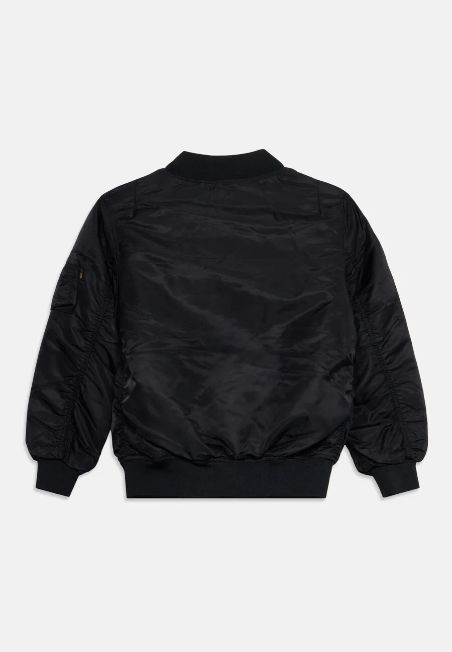 Куртка ALPHA INDUSTRIES Between-Season 'MA-1' черного цвета — фото 2