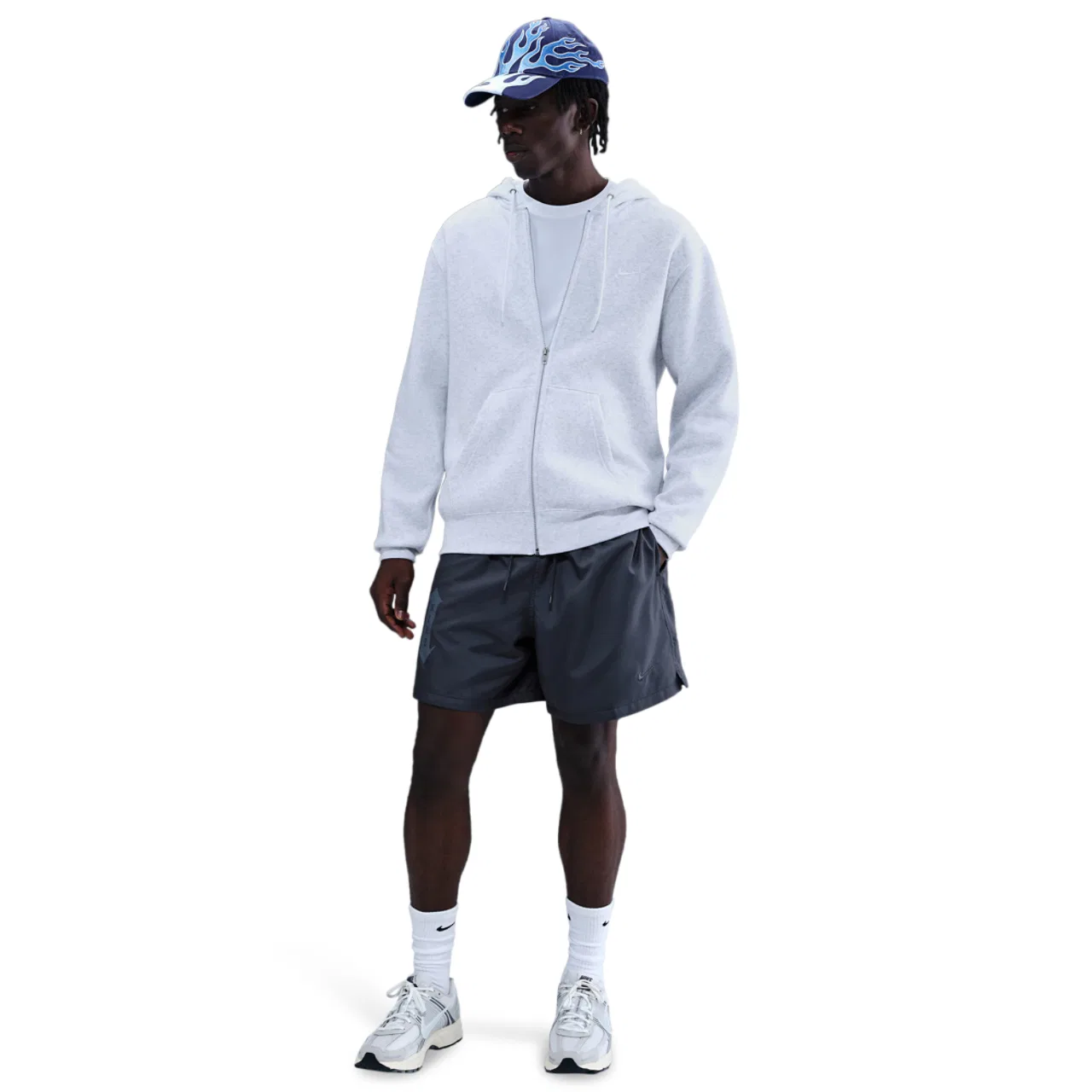 Мужские шорты Next Up Flow Nike, цвет Diffused Blue/Thunder Blue — фото 4