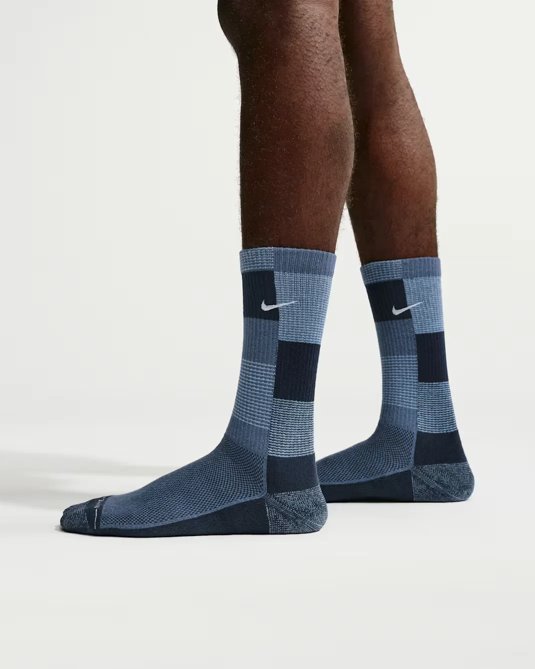 Носки средней высоты (1 пара) Nike Everyday Elevated, Diffused Blue/Obsidian/Work Blue/Light Smoke Grey