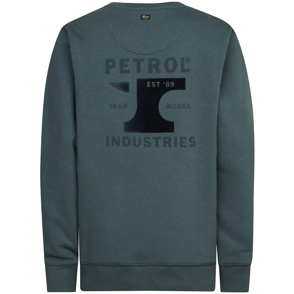 Детский свитшот для мальчиков с круглым вырезом Petrol industries, Grey — фото 2