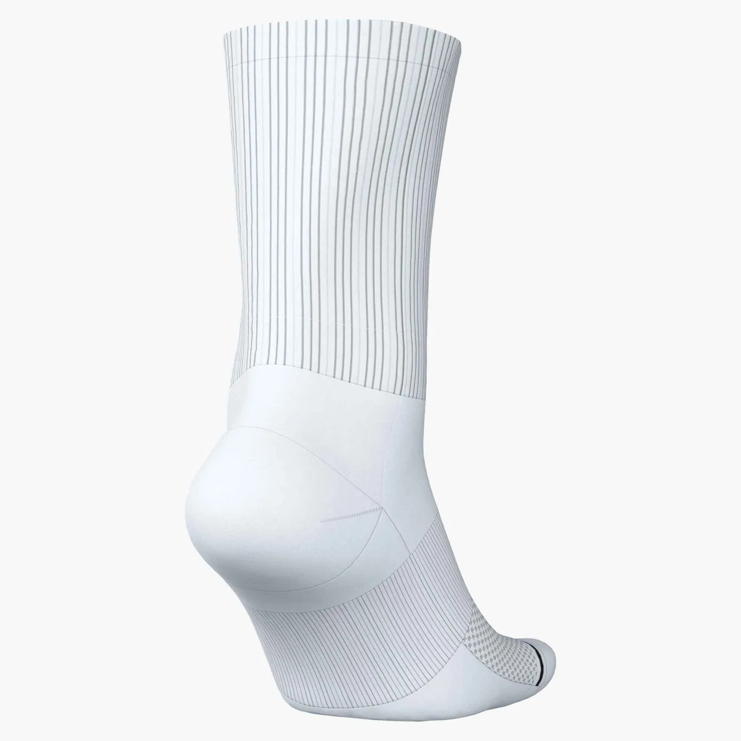 Мужские носки с технологией Dri-FIT Nike, White/Black — фото 3