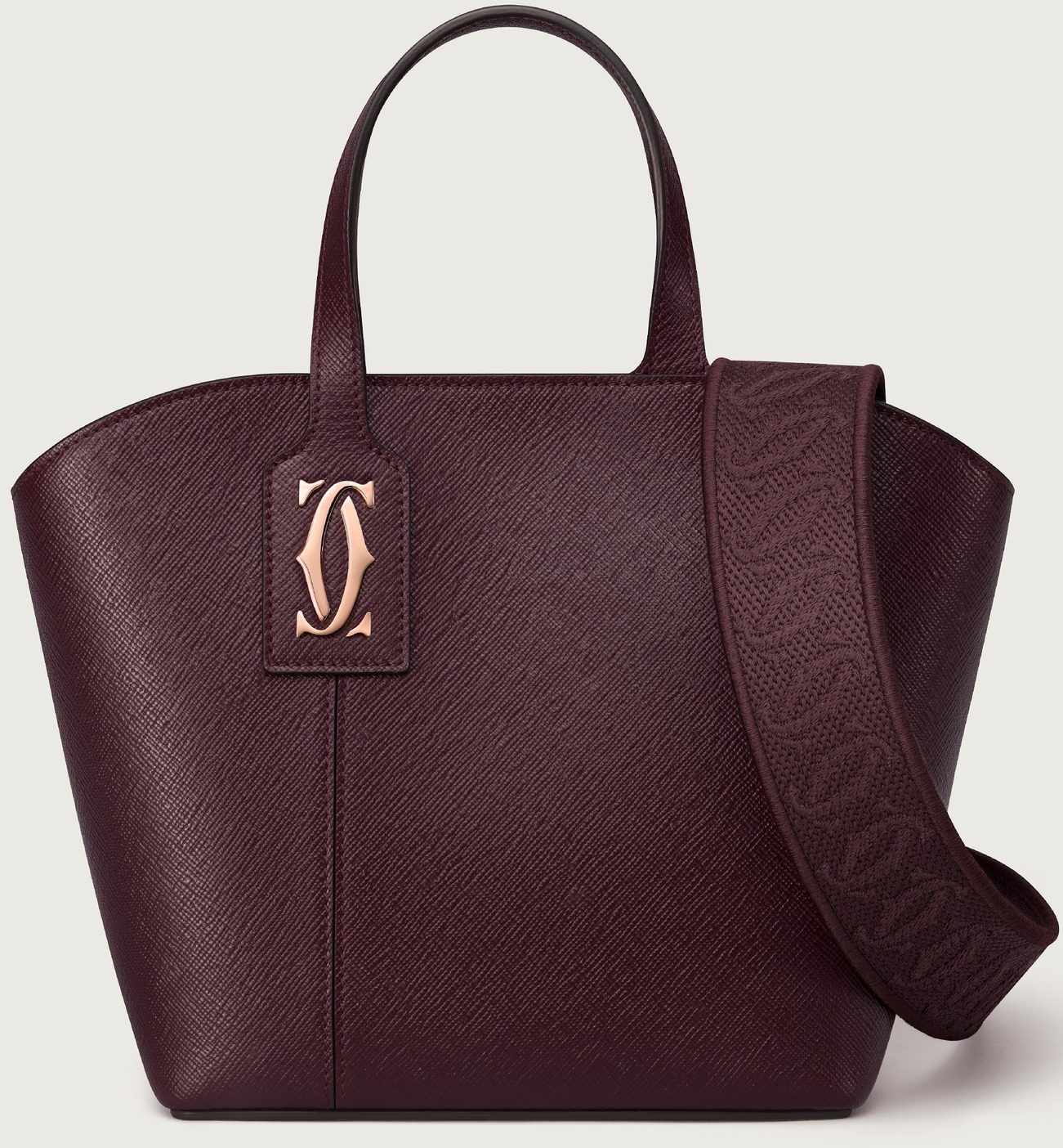 

Сумка Cartier C de Cartier, фиолетовый