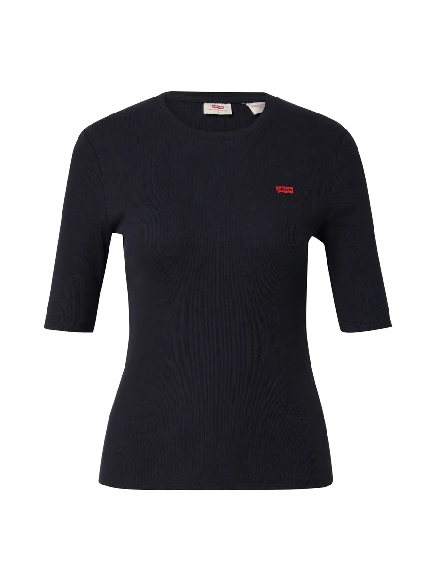 Футболка LEVI'S 'Luca Slim Tee' черного цвета