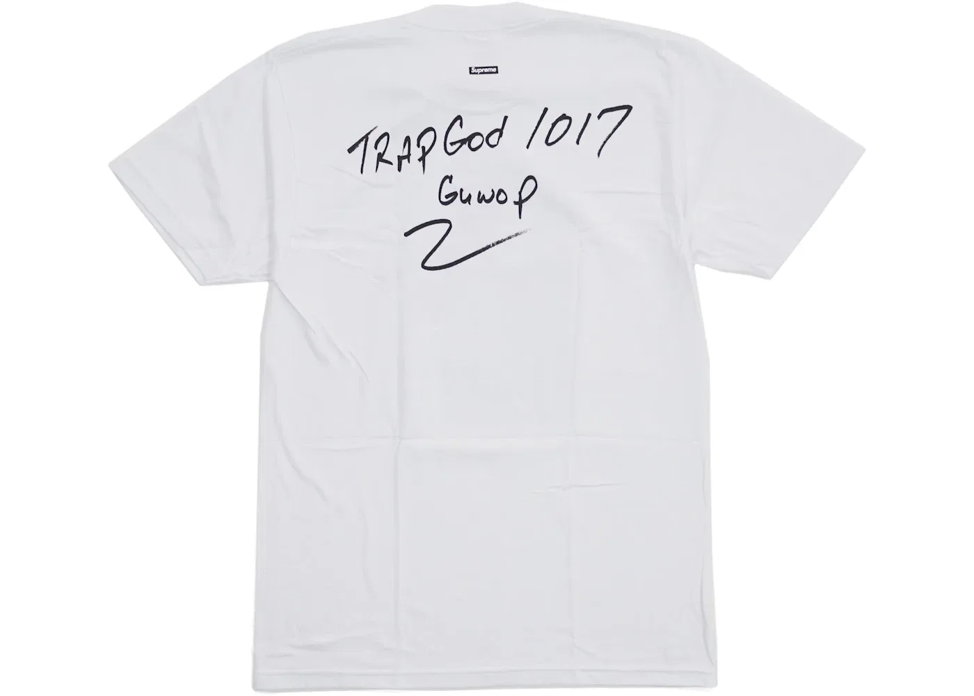 Мужская футболка с принтом Supreme Gucci Mane Tee, White — фото 2