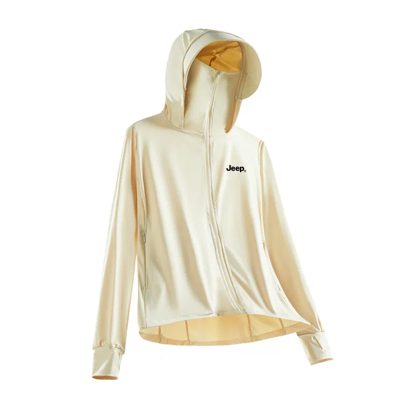 Детская одежда для защиты от солнца с длинным рукавом Jeep Leisure Collection, Light White Tea