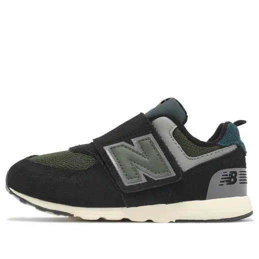 

Кроссовки 574 на липучке New Balance, черный
