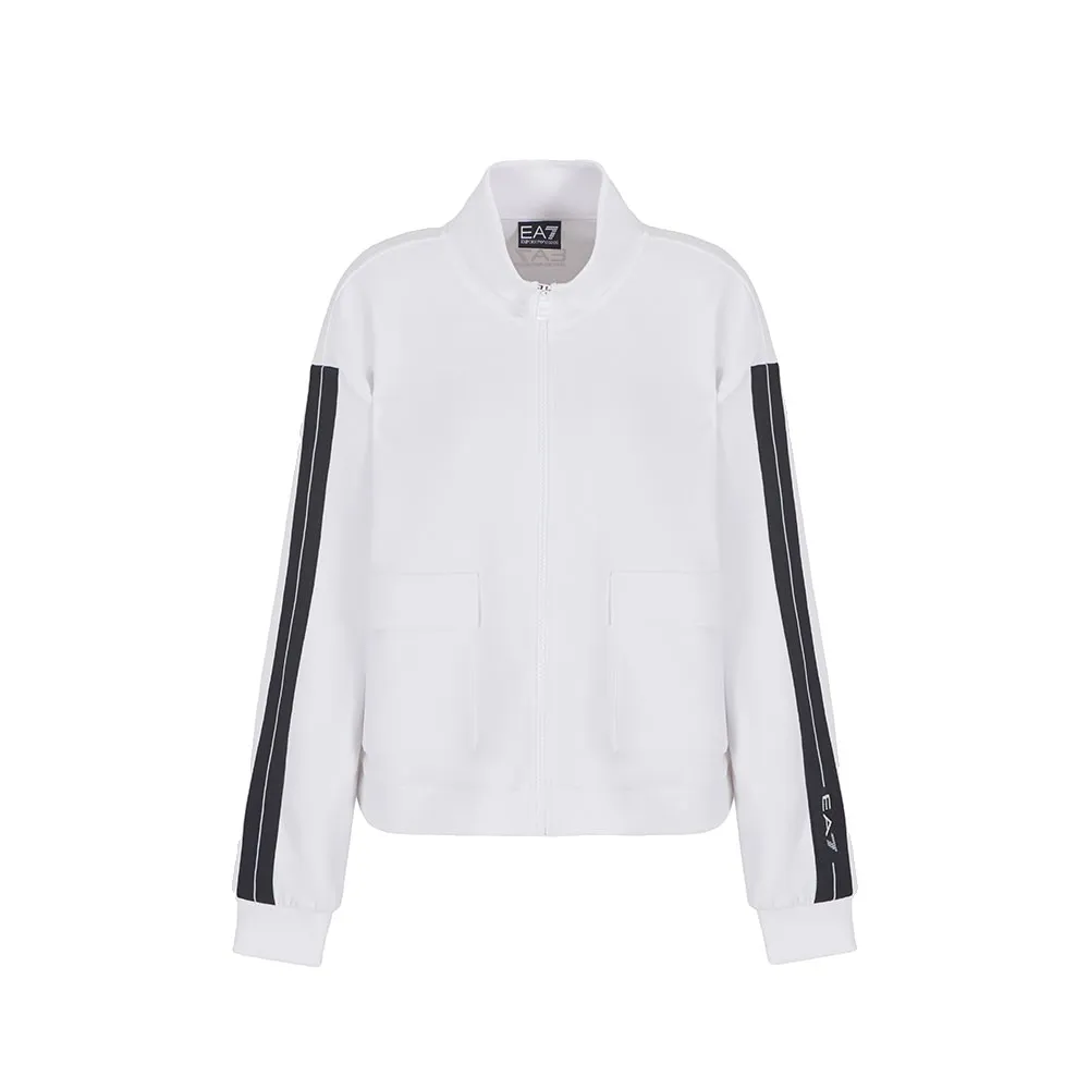 

Толстовка EA7 EMPORIO ARMANI 7W000171_AF12643 full zip, белый
