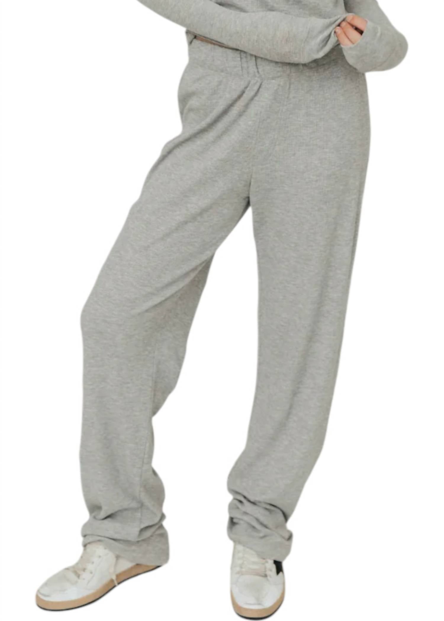 

Термоштаны Lounge цвета Heather Grey Eterne