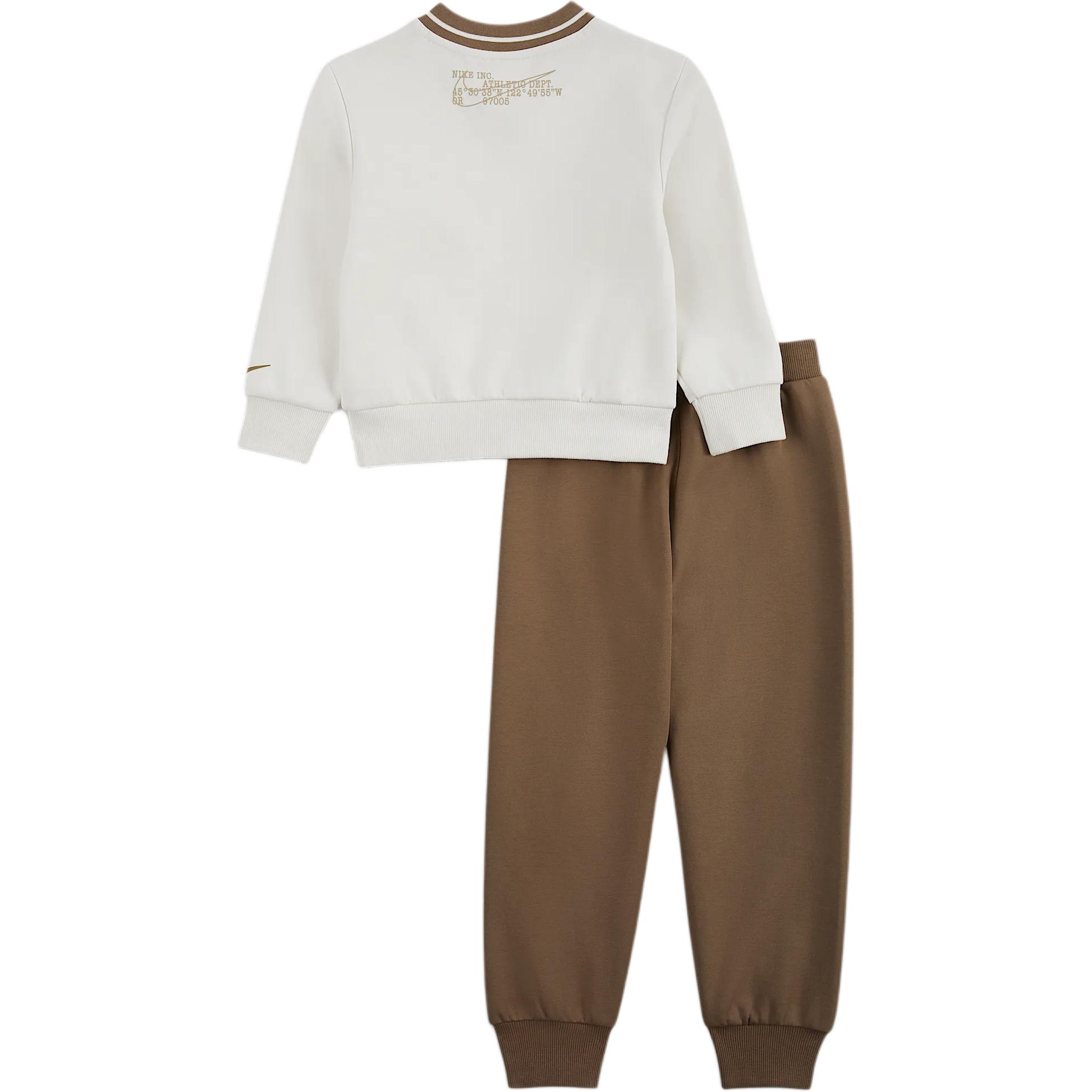 Nike Повседневная спортивная одежда Heritage FW24 Mink Brown для детей 3-7 лет — фото 4